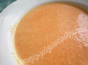 Суп-пюре из моркови с рисом