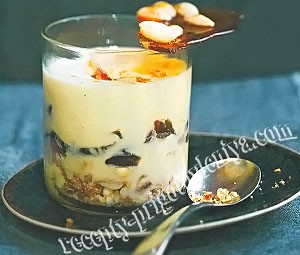 Трифль с финиками
