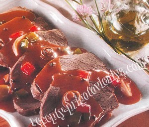 Тушеная говядина по-испански