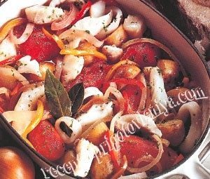 Рыбное рагу по-итальянски