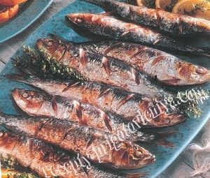 Сардины на гриле