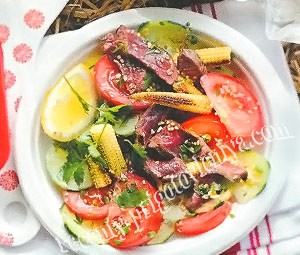 Салат с говядиной по-тайски