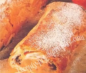 Яблочный штрудель с орехами