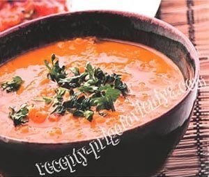 Суп чечевичный карри