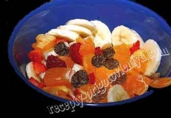 банановый с курагой