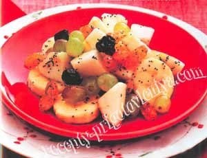 Фруктовый салат с маком