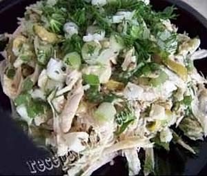 Салат из свинины