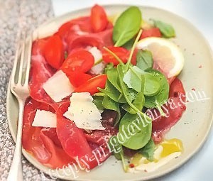 Салат с маринованной ветчиной Салат с маринованной ветчиной