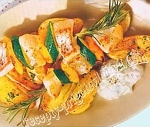 Шашлычки из окуня