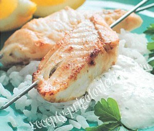 Шашлык из осетрины