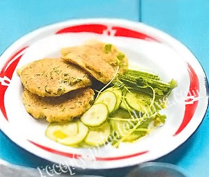 Блинчики из киноа с кабачками