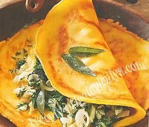 Блины из нутовой муки