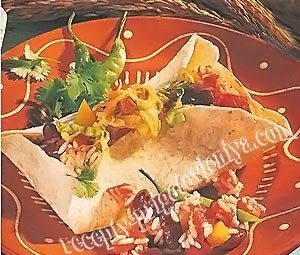 Блинчики с овощами и рисом