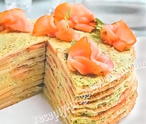 Блинчатый тортик