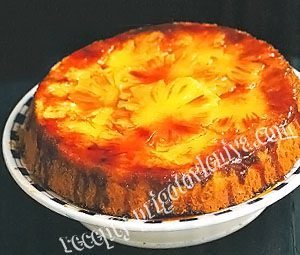 Пирог с ананасами