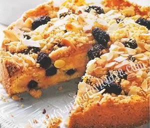 Пирог с ежевикой