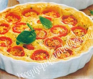 Пирог томатный киш