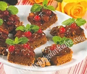 Пирожные с джемом