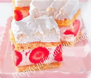 Клубничные пирожные