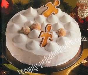 Торт с ангелочками