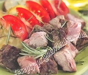 Баранина на гриле