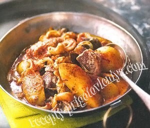 Корма из ягненка с кешью