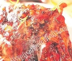 Баранина с курагой