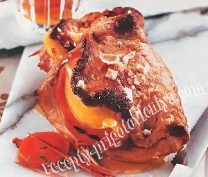 Шницели с яблочной начинкой