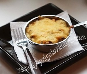 Грибной жюльен