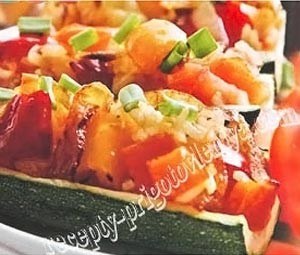 Цукини с овощами