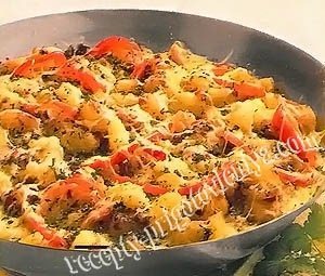 Картофель, жареный с сыром