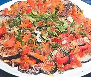Баклажанное соте
