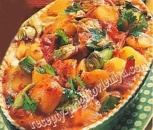 Запеканка с камамбером