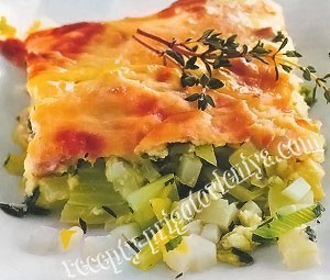 Запеканка с сыром и овощами