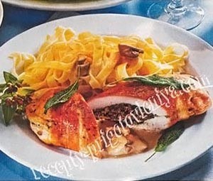 Курица в обертке из бекона