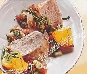 Куриное филе с сальсой