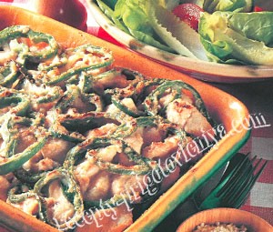 Запеканка из курицы и сладкого перца