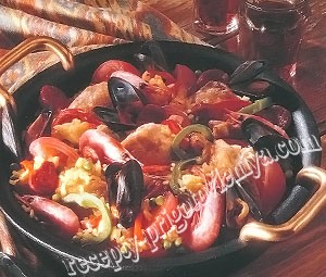 Паэлья с овощами