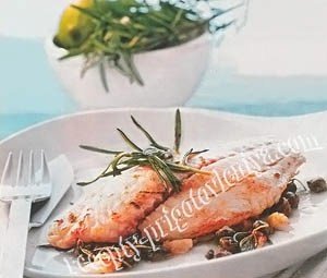 Рыбное филе с розмарином