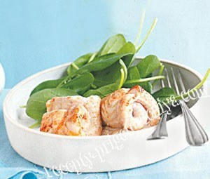 Морской язык с апельсиновым маслом