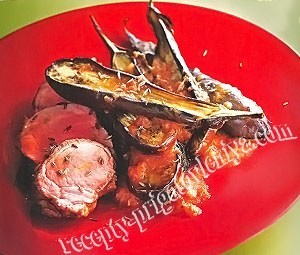 Карри со свининой и баклажанами