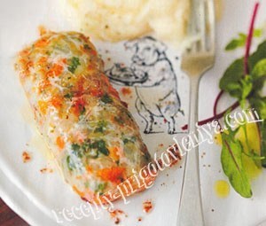 Колбаски из свиной ножки
