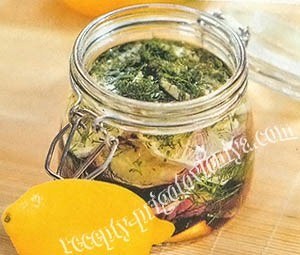 Баклажаны с лимоном