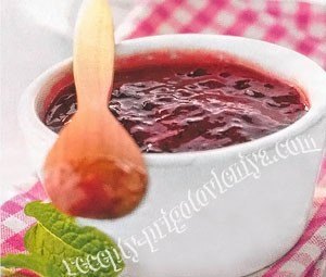 Малиново-мятное желе