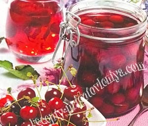 Вишневый компот