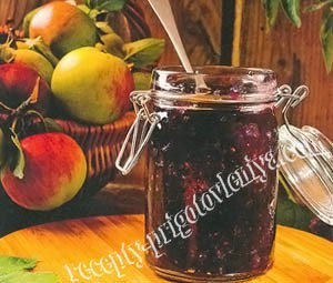 Яблочное варенье с клюквой