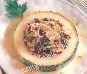 Фаршированный кабачок