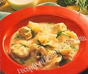 «Мешочки» с колбасной начинкой