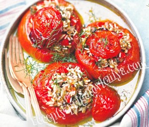Помидоры, фаршированные рисом